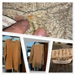 Soft Surroundings tunic sweater.  Gently used